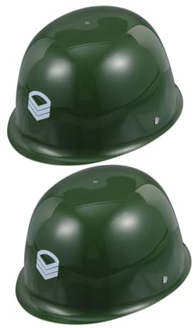 SUPVOX 2 Pièces Casques Soldat Garçon et Plastique Camouflage Réglable pour Jeux de Rôle Déguisement et Fête Halloween