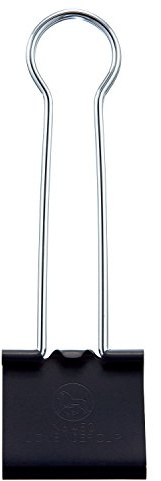 Lion Extra Large Binder Clip, Black, 250-Sheet, 2.4