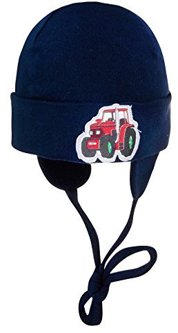 Döll Baby-Jungen Mütze Binde Jersey, Gr. 41/43 (Herstellergröße: 43), Blau (Total Eclipse 3000)