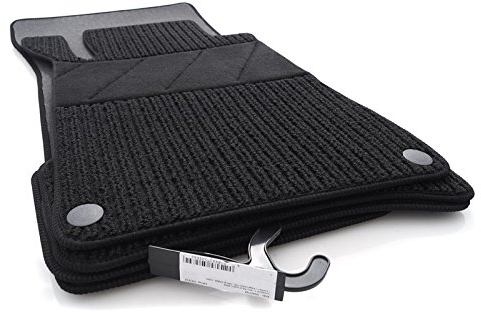kh Teile Fußmatten/Rips Automatten Original Qualität, Ripsmatten 4-teilig, schwarz