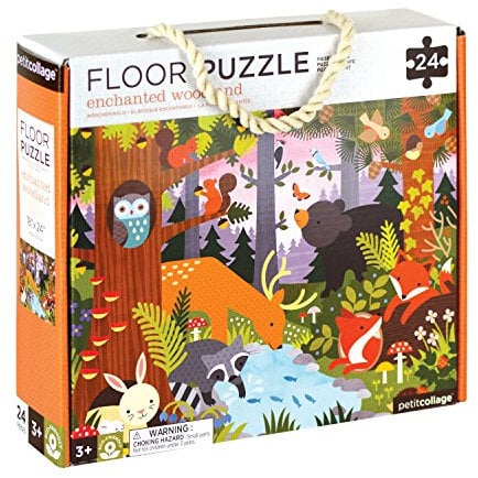 Petit Collage Floor Puzzle | Enchanted Woodland