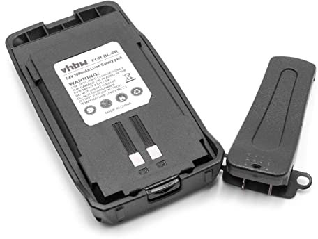 vhbw Batterie Compatible avec Baofeng UV-6R Radio Talkie-walkie (2000mAh 7,4V Li-ION)