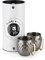Buddy´s Bar - 2 Tasses Moscow Mule, 500 ML, Tasses en Acier Inoxydable de Haute qualité avec Structure Ananas, Tasses à Cocktail Peau Ananas avec boîte Cadeau, Set de 2, Acier Inoxydable Antique