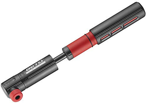 Beto CRH-015P Mini-Pumpe, Zwei-Wege-Drehverschluss, Schwarz/Grün