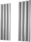 heimtexland ® 1 Paar Thermo- Verdunklungsgardinen Ösenschal Vorhänge Verdunkelnd Isolierend Blickdicht Verdunkelungsvorhänge HxB 260x135 Silber Grau Typ139