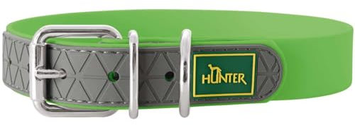 HUNTER CONVENIENCE Hundehalsband, Kunststoffmaterial, 35 XS-S, apfelgrün