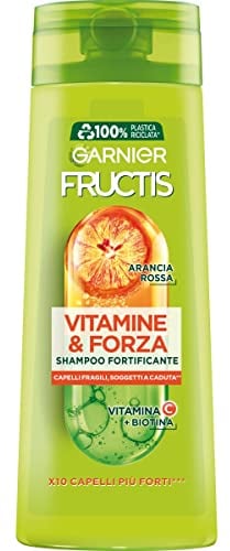 Shampoo Fructis Vitamine & Forza, per capelli fragili, Soggetti a caduta da rottura 250 ml