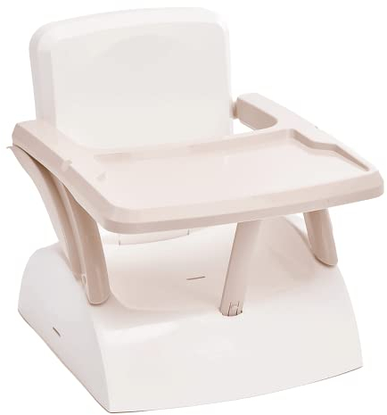 THERMOBABY YEEHOP 2-in-1-Kindersitzerhöhung - 6-18 Monate - 3-Punkt-Sicherheitsgurt - Herausnehmbares Tablet - Marron icé