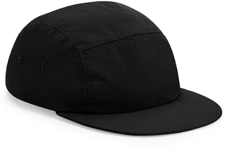 Beechfield - Camper-Mütze für Herren/Damen Unisex - Für Außen (Einheitsgröße) (Schwarz)