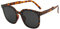 Dinnesis Bildschirm Brille Herren Trendige Sonnenbrille für Damen und Herren, polarisierte, faltbare, runde, schicke Retro-Sonnenbrille Allgemeine Zwecke Brillen (Orange, One Size)