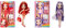 Rainbow High Swim & Style - Ruby (Rot) - 28 cm Große Puppe mit Schimmerndem Pareo & Swim & Style - Violet (Lila) - 28 cm Große Puppe mit Schimmerndem Pareo
