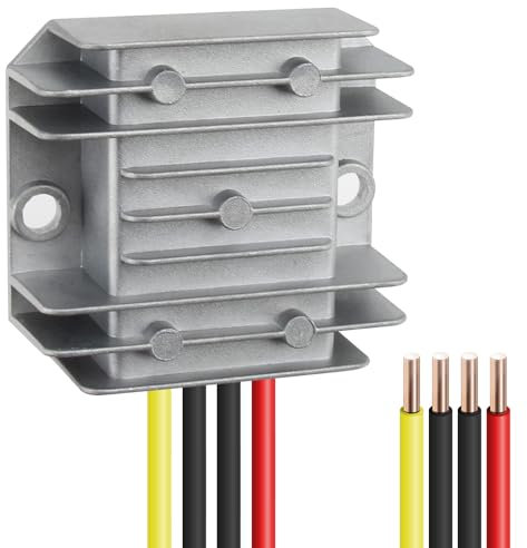 DC 24v a 12v Convertidor Reductor 5A 60W Adaptador de Fuente de Alimentación, Convertidor Reductor DC, Convertidor Reductor, DC-DC Step Down Convertidor de Alimentación Adaptador