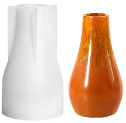Moule En Silicone Pour Vase - Moules En Résine Pour Vase En Silicone Pour Résine Époxy | Petit Grand Vase Fleur Moules Silicone Coulée Vase Moules Pour Séché Fleur Vase Ornement Maison Affichage Décor