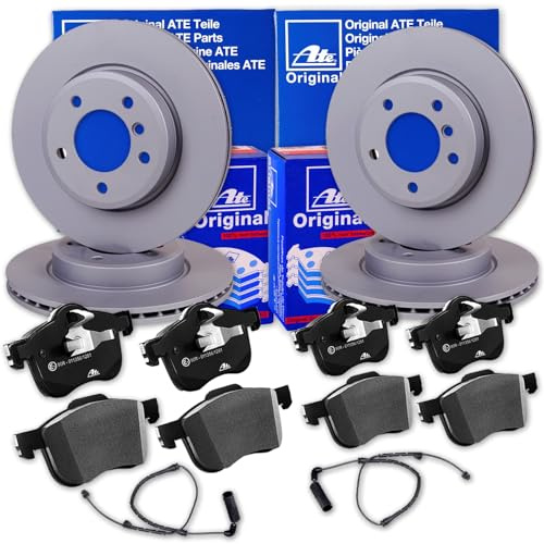 ATE Bremsscheiben + Beläge vorne + hinten passend für X3 F25 X4 F26 s/xDrive