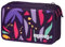 ergobag Maxi Mäppchen Set 40-Teilig, Lyra Bunt- und Filzstifte, Kleingeld Fach, Lineal, Schere AmBärzonas - Lila