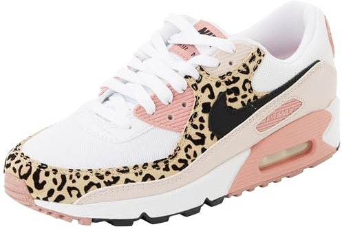 Nike IF1619-101 WMNS AIR MAX 90 Damen White/Black-SILT RED-Rust PINK EU 38.5