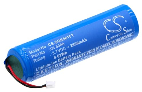 TECHTEK Batterie 2600mAh Compatible avec [SCANGRIP] 03.5612, Slim remplace 03.5388 FBA
