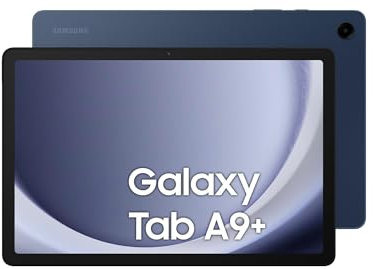 Samsung Galaxy Tab A9+, Display 11.0 TFT LCD PLS, WiFi, RAM 6GB, 128GB, 7.040 mAh, Qualcomm SM6375, Android 15, Dark Blue [Versione italiana]