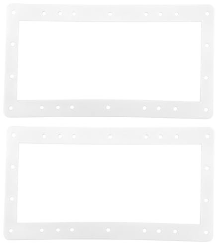 Tinoaly 2pcs Joint Skimmer Piscine Remplacement, Joint Skimmer Piscine Hors Sol de Rechange pour Écumoire à Large Ouverture Compatible avec Hayward SP1091WM SP1091LX