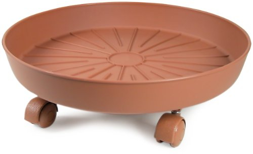 Sottovaso Con Ruote Plastica Cotto - 01 35