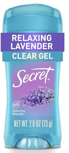 Secret Scent Expressions Ooh-La-La Lavender Crystal Clear Gel 76 g Deodorant Stick for Women