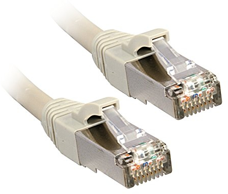 LINDY 47242 1m Cat.6 F/UTP Netzwerkkabel, grau, 3 Stück