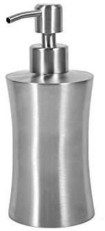 304 Seifenspender aus Edelstahl für die Dusche, Lotionpumpe, Seifenspender, Flasche für die Küche des Badezimmers, 220 ml/250 ml/400 ml (Größe: 400 ml)