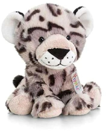 Keel Toys 14cm Pippins Snow Leopard