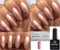 Bluesky Nail Gel Polish Copper Rose, Gold KA3174 UV LED Soak Off 10ml