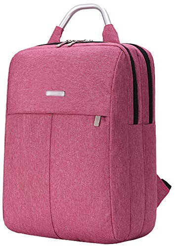 15 Inch Laptop Notebook Backpack, Professional Business Backpack Bag, Slim Lightweight Laptop Bag, Water Resistant School Rucksack for Women Men,Pink,15 Inch