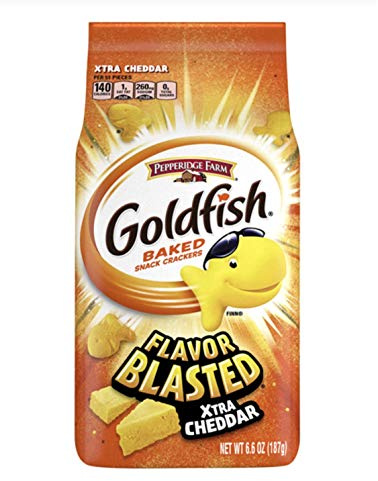 Pepperidge Farm Goldfish Flavour Blasted Xtra Cheddar Crackers 187 g