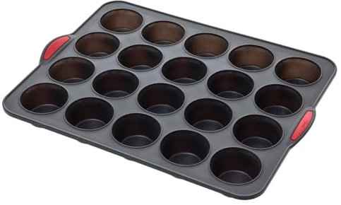 Five - Moule en Silicone pour 20 Muffins en Silicone Silitop Souple et Rigide