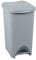 Addis Eco Made from 100 Percent Plastic Family Kitchen Pedal Bin, 519000ADF, Recycled Light Grey, 40 Litre