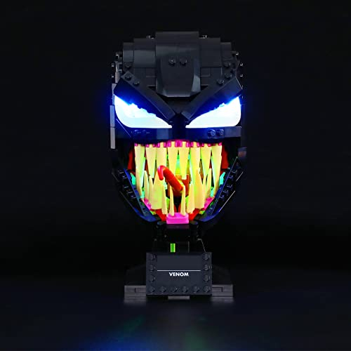 LIGHTAILING Licht-Set Für Lego 76187 Marvel Spider-Man Venom Bausteinen Modell:Fernbedienungsversion - Modell Set Nicht Enthalten