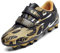 Unitysow Zapatos de Fútbol Niño Calzado Profesional Entrenamiento Aire Libre Deporte Zapatillas de Fútbol Tacos de Fútbol,Amarillo,34 EU