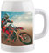 Ocadeau Chope à bière personnalisée Photo – Chope à bière en céramique Blanche avec Photo imprimée Dessus – Chope 250 ML Personnalisable