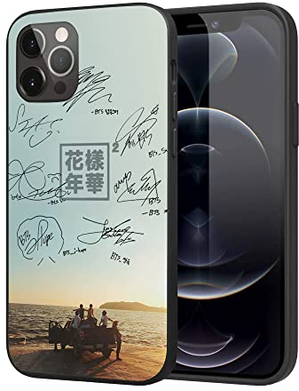 iPhone 14 Pro Hülle, Cooles einzigartiges Design, weiche TPU, stoßfeste Hülle für Männer/Frauen/Mädchen/Jungen (Fashion-BTS-13)