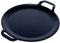 Victoria Plancha Cocina Inducción para Pizza Hierro Fundido Esmaltado, Sartén 25cm con Asas, Fuego, Barbacoa, Horno, Vitrocerámica, Gas, Comal Libre de Tóxicos sin PTFE