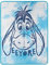 Northwest Disney's Winnie The Pooh Micro Raschel Überwurfdecke, 116,8 x 152,4 cm, Tie Dye Eeyore