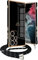 Coque de Collier pour Samsung Galaxy S22 Ultra, Etui avec Cordon en TPU Silicone Souple Flexible Antichoc Anti-Rayures Case, Motif Coeur Housse de Protection Compatible avec Galaxy S22 Ultra, Noir