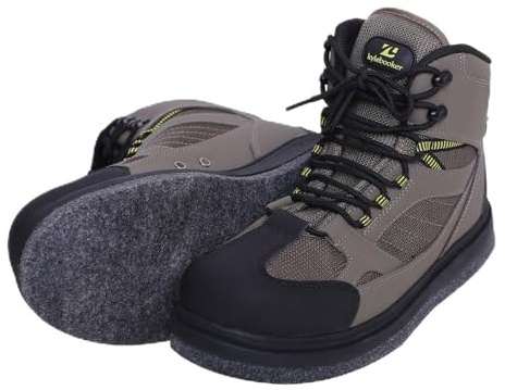 Kylebooker Bottes de pêche et de chasse pour homme - Légères et antidérapantes, Vert, 44 EU