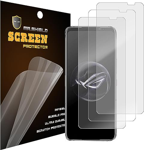 Mr.Shield Schutzfolie Kompatibel mit Asus ROG Phone 6 / ROG Phone 6 Pro Anti-Glare [3 Stück] Displayschutzfolie (PET Material)