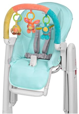 PEG Kit Tatamia - Rivestimento per Seduta + Centro Gioco - Compatibile con i Seggioloni Tatamia di Peg - Azzurro
