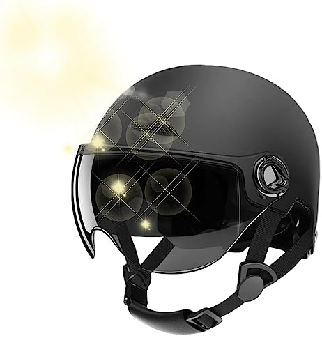 Casco Bici Uomo, Caschi da bici per adulti, Semicaschi ammortizzanti per uomo donna,Attrezzatura protettiva per arrampicata su pattinaggio,caschi per scooter elettrici per da strada di montagna
