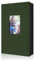 Lanpn Fotoalbum 10x15 300 Taschen, Leinen Einstecken Einsteckalbum für Querformat Fotos Bilder (Grün)