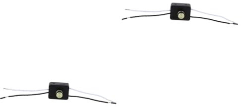 HOMSFOU 2 Pièces Commutateur rotatif variateur gradateurs Lampe de chevet lustre led pièce de lampe de table bouton de lampe de table Lampe de bureau changer Accessoires