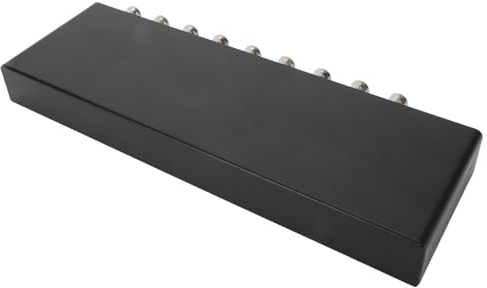 SDI-Splitter, 1x8 SDI-Verstärker-Splitter 1080P Aluminiumlegierung für Fernsehsender (EU-Stecker)