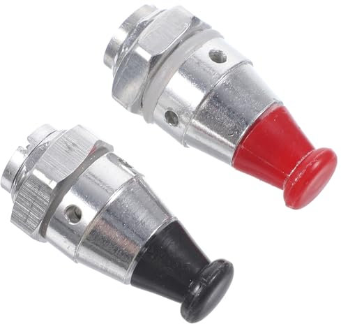 FUNOMOCYA 2pcs Alloy Pressure Cooker Jigger Valves High Temperature Resistant Safety Valve Accessories for Efficient Cooking