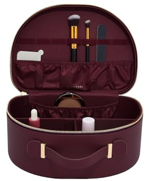 Stackers Burgundy Vanity Case