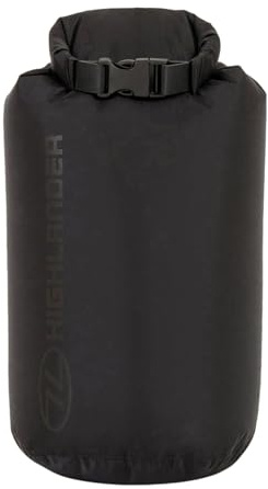Highlander Lightweight Waterproof Dry Bags (Black, 4L)